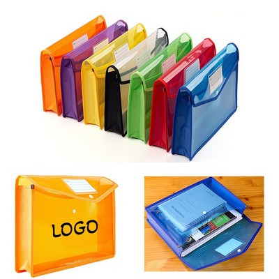 Colorful Plastic File Folder Envelope