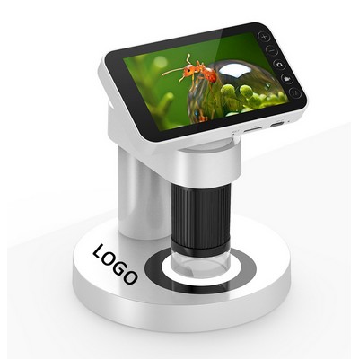 Smart Digital Microscope with Custom Logo