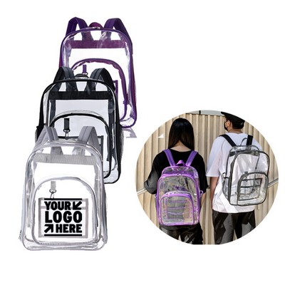 Large PVC Transparent Backpack