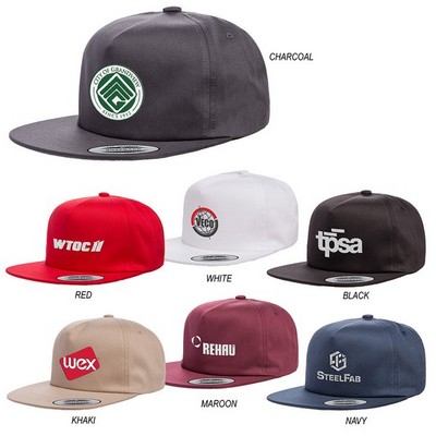 Five-Panel Snapback Cap