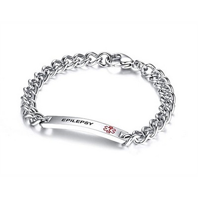 Silver Medical Bracelet