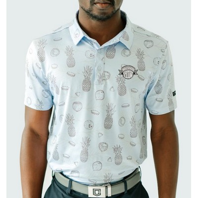 Men's Golf Polo - Piña Colada