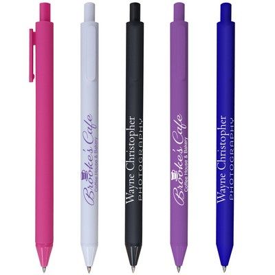 Soft-Touch rubberized pen