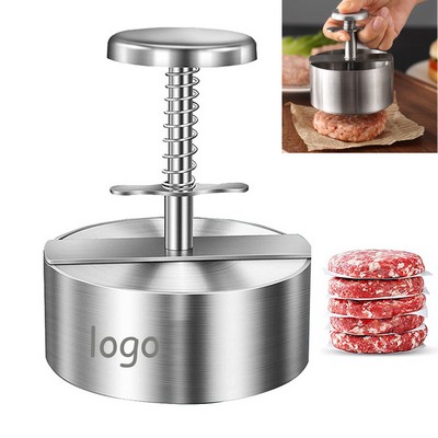 Adjustable Stainless Steel Manual Hamburger Press