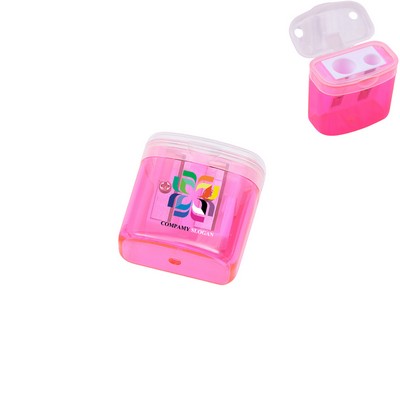 Double Holes Pencil Sharpener