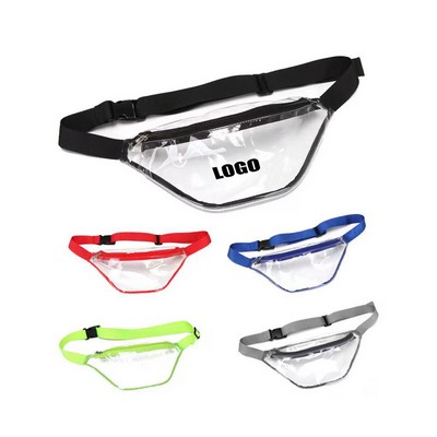 PVC Transparent Waterproof Sports Waist Pack