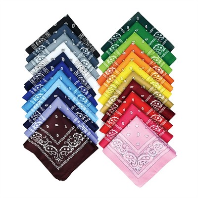 Full Color Square Scarf Bandana