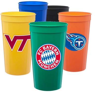 Large Stadium Cup w/ Custom Imprint 32 oz. Stadium Cups