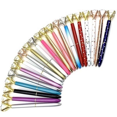 Elegant Crystal Ballpoint Pen for Writing