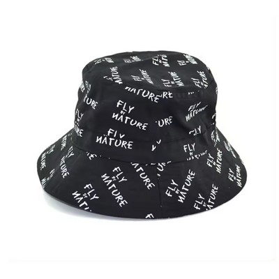 All Over Printed Reversible Bucket Hat