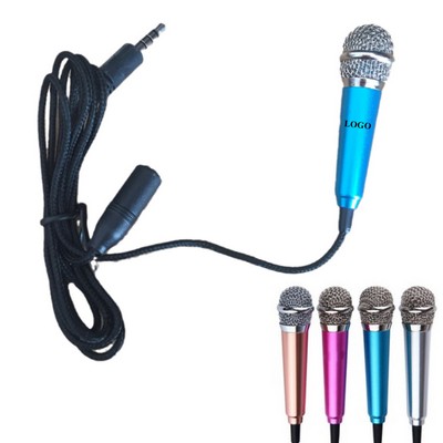 Mini Portable Microphone With Holder Clip