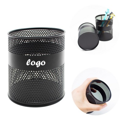 Desktop Black Pencil Cup