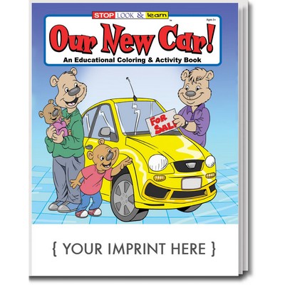 Our New Car! Coloring Book Fun Pack