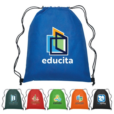 Gateway - Non-Woven Drawstring Backpack - Heat Transfer