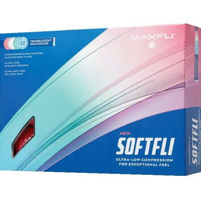 Maxfli Softfli Golf Ball - Multi-color