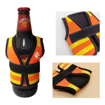 Safety Vest Shaped Bottle Holder