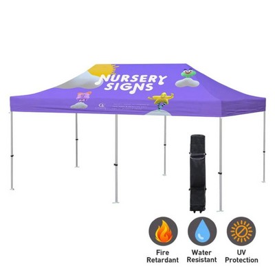 10' x 10' Commercial Grade Pop Up Tent Kit With Dye Sublimation