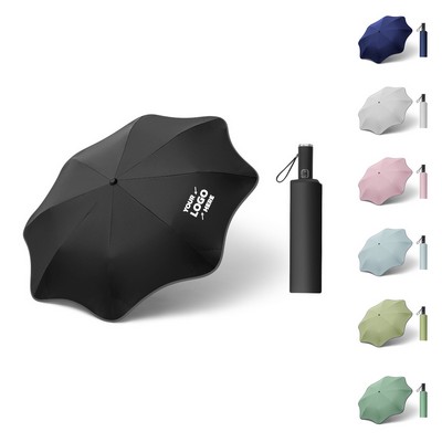 Reflective Strip Round Corner Umbrella