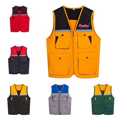 Multi-Pocket Outdoor Vest