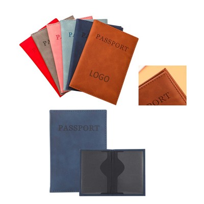 PU Leather Passport Cover