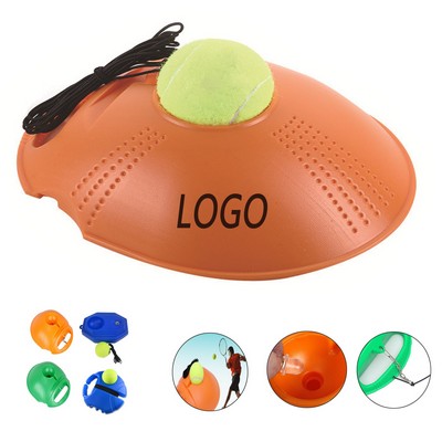 Tennis Trainer Base With Rebound Rope Tennis Ball