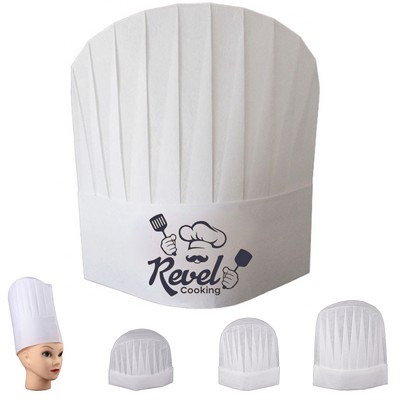 Children Disposable Non-wonven Cooking Chef Hat