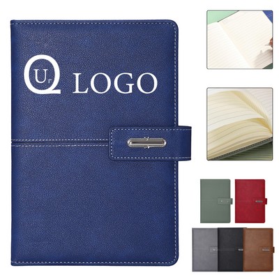 A5 Business Notebook W/ Magnetic Closure