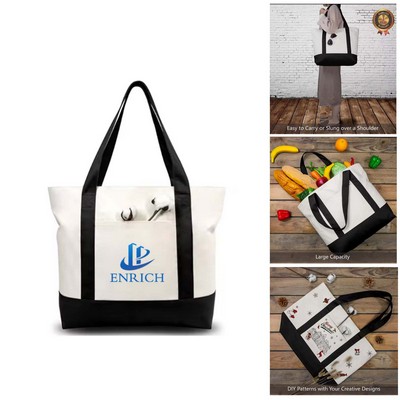 Heavy Type Canvas Tote Bag