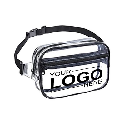 Clear Stadium Approved Waist Fanny Pack