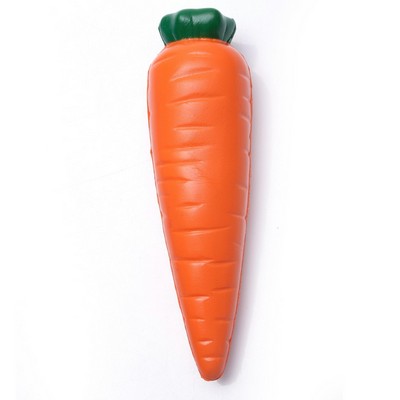 Slow Rebound Large Carrot Stress Toy