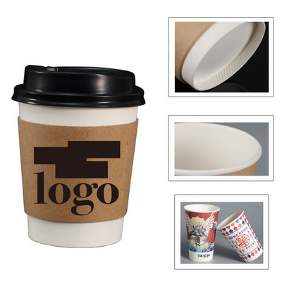 Pe 12Oz Disposable Coffee Cup Set