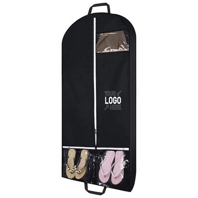 Travel Breathable Garment Bag with Zipper Pocket