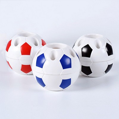 Football Ball Shape Pen Pencil Holder