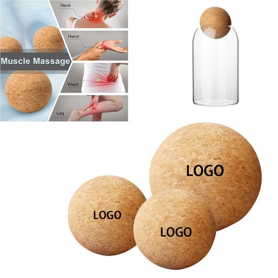 3 Inch Cork Massage Ball