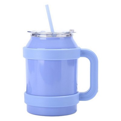 Large Capacity 50oz Stainless Steel Insulated Cup with Straw