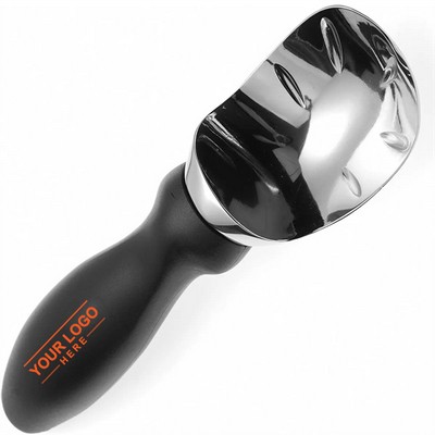 Stainless Steel Ice Cream Scooper with Comfortable Grip