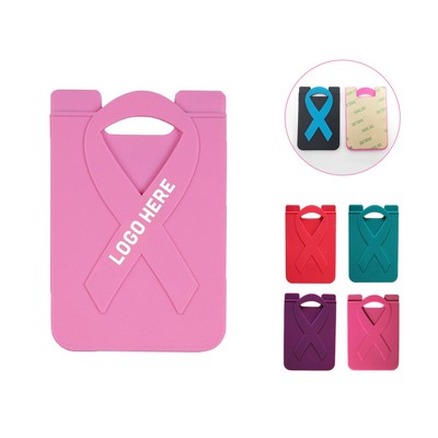 Awareness Smart Phone Wallet with Pink Ribbon