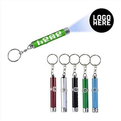 LED Logo Projector Keychain