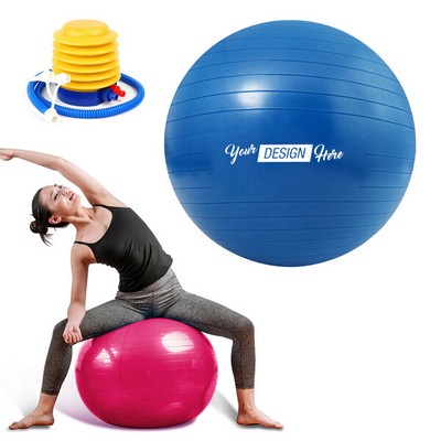 33 1/2" Home Exercise Fitness Yoga Ball