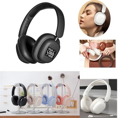 Compact Folding Bluetooth Wireless Headphones