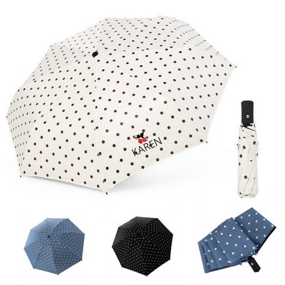 Automatic Wave Point Windproof Umbrella