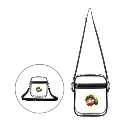 Clear Pvc Waterproof Shoulder Bag