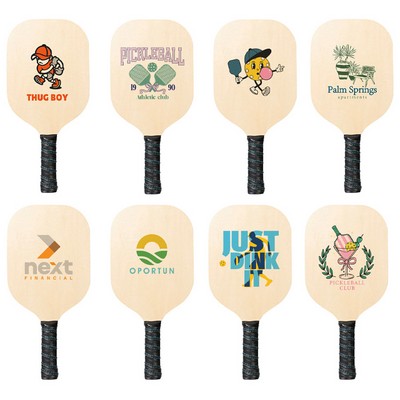 Sublimated Plywood Pickleball Paddle