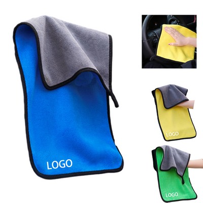 Premium Coral Fleece Car Towel