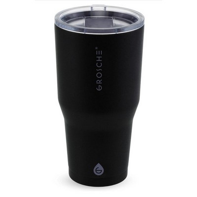 GROSCHE YUKON 32 oz Stainless Steel vacuum insulated tumbler -Graphite Black