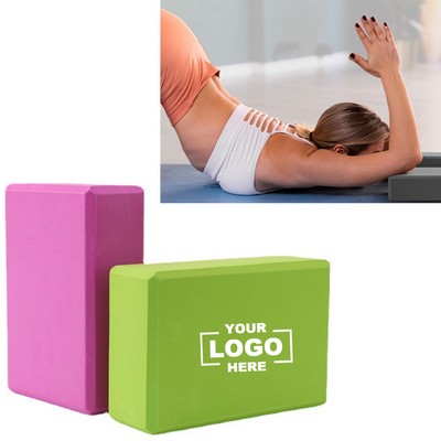 Premium Foam Yoga Blocks with Non-Slip Surface