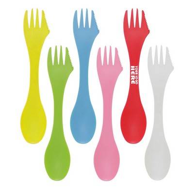 3 in 1 Plastic Spork