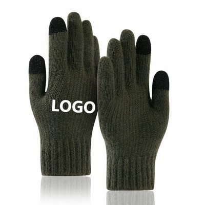 Winter Warmth Fleece Touchscreen Gloves