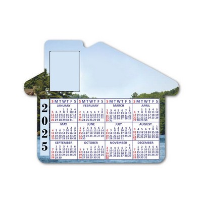 House-Shaped Magnetic Calendar