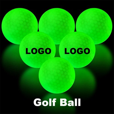 Custom Super Bright LED Light Up Glow In The Dark Golf Ball